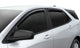 AVS 2018 Chevy Equinox Ventvisor Outside Mount Window Deflectors 4pc - Smoke - Burkken Auto Parts