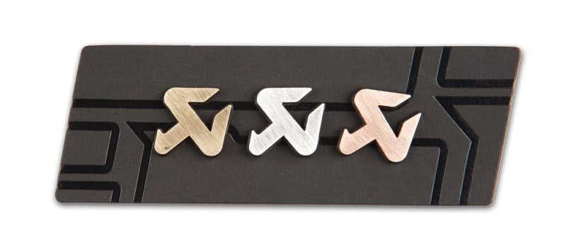 Akrapovic Cut copper/silver/brass pin set - Burkken Auto Parts