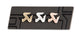 Akrapovic Cut copper/silver/brass pin set - Burkken Auto Parts