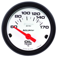 Autometer Phantom 2-1/16in 60-170 Deg F Electronic Oil Temperature Gauge - Burkken Auto Parts