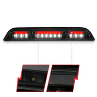 ANZO 15-20 Ford F-150 - F-450 LED Third Brake Light - Black Housing/Smoke Lens - Burkken Auto Parts