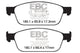 EBC 12+ Ford Focus 2.0 Turbo ST Greenstuff Front Brake Pads - Burkken Auto Parts