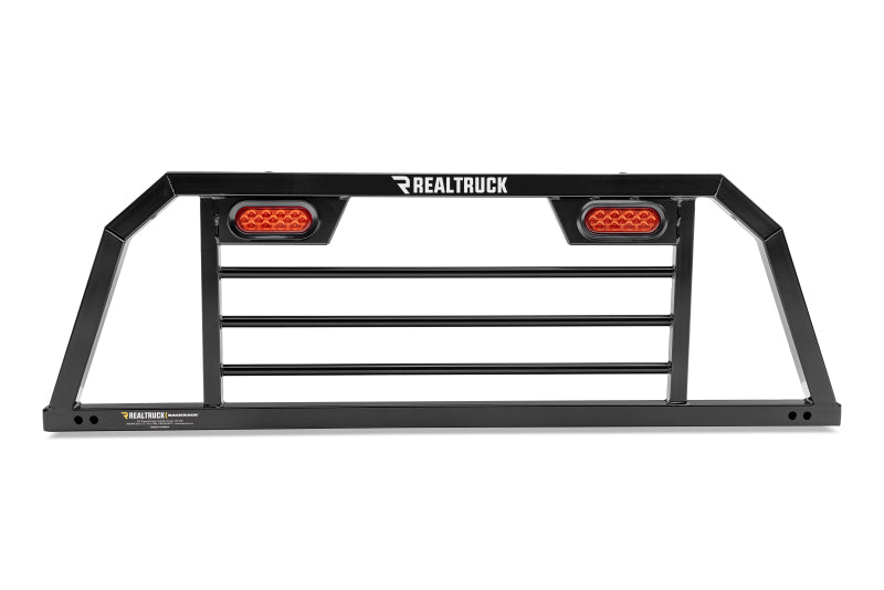 BackRack 08-24 Chevrolet Silverado / 04-24 Ford F-150 SRL Rack Lighted Shortended Frame ONLY Req. HW - Burkken Auto Parts