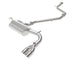 aFe Takeda 18-21 Toyota C-HR 2.0L 2.5in 304 Stainless Steel Cat-Back Exhaust w/ Polished Tip - Burkken Auto Parts