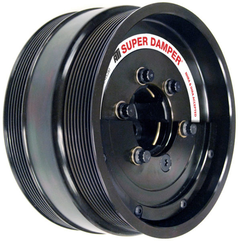 ATI Damper - 8.48in - Steel - 8 & 6 Grv - Ford 6.4 - Powerstroke - 08-10 - Ext Bal - 3 Ring - Diesel - Burkken Auto Parts