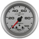 AutoMeter Gauge Oil Press 2-5/8in. 100PSI Stepper Motor W/ Peak & Warn Ultra-Lite II - Burkken Auto Parts