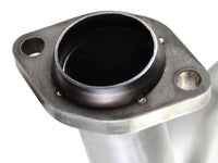 aFe Twisted Steel Delete Down-Pipe and Y-Pipe 2 to 2-1/2in Alum Steel Exhaust 12-16 Jeep Wrangler - Burkken Auto Parts