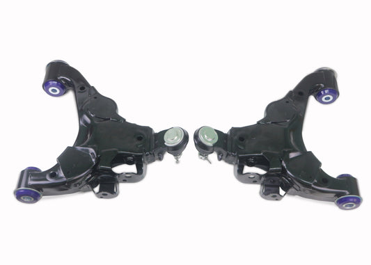 SuperPro 08-21 Toyota Land Cruiser Front Lower Control Arm Set