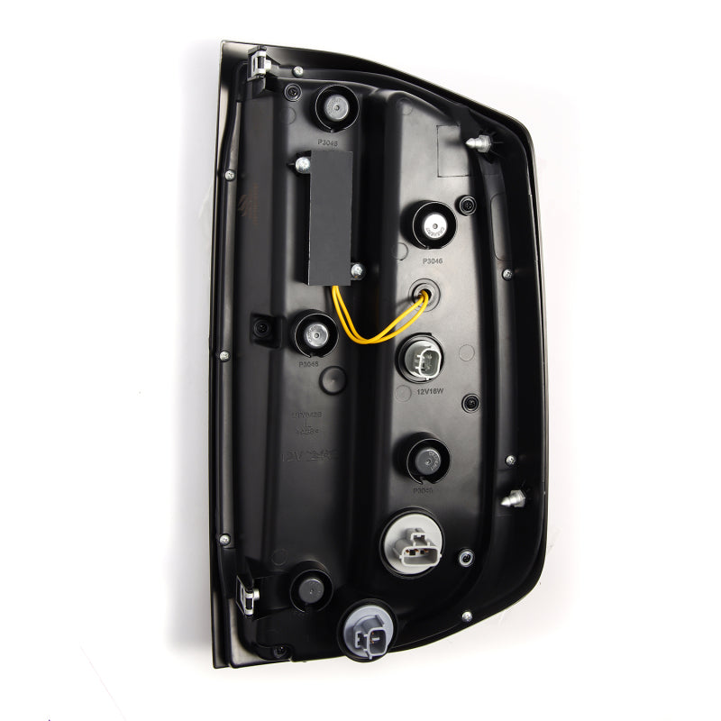 AlphaRex 14-21 Toyota Tundra LUXX LED Taillights Blk w/Activ Light/Seq Signal - Burkken Auto Parts