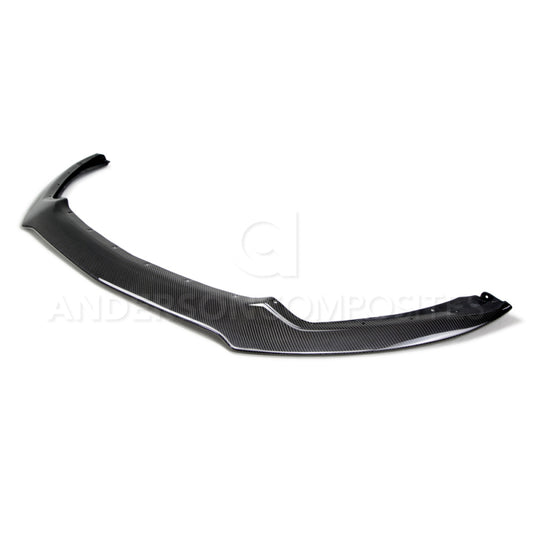 Anderson Composites 15-16 Ford Mustang Carbon Fiber Type-AC Front Chin Spoiler - Burkken Auto Parts