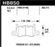 Hawk 14-17 Porsche 911 GT3 HP+ Street/Motorsports Crossover Rear Brake Pads