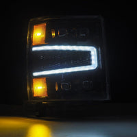 AlphaRex 04-15 Chevy 1500 NOVA-Series LED Proj Headlights Alpha BL w/Activ Light/Seq Signal & SB DRL - Burkken Auto Parts