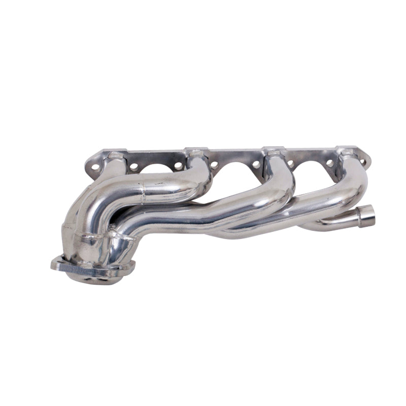 BBK 87-95 Ford F150 Truck 5.8 351 Shorty Unequal Length Exhaust Headers - 1-5/8 Silver Ceramic - Burkken Auto Parts