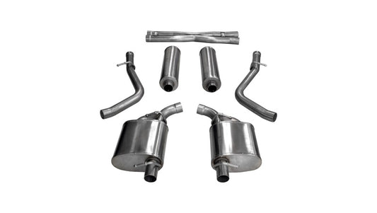Corsa 2015-2016 Dodge Charger / Chrysler 300 5.7L V8  Polished Sport Cat-Back - Burkken Auto Parts