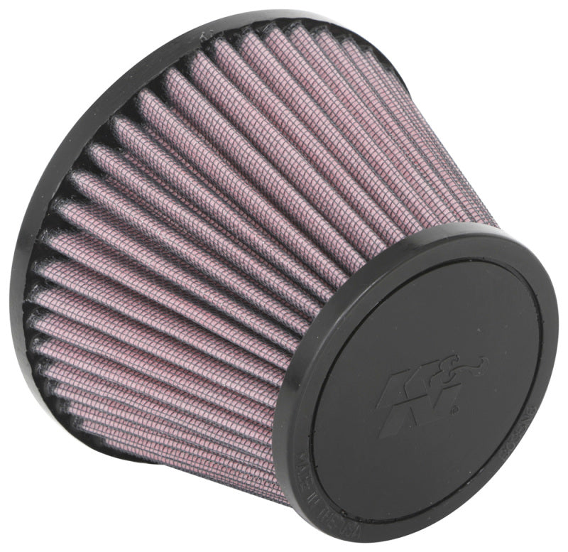 K&N Universal Clamp-On Air Filter 2.375in Flg ID x 5.21875in B OD x 3.5in T OD x 3.75in H - Burkken Auto Parts
