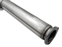 aFe Atlas Exhausts 5in DPF-Back Aluminized Steel Exhaust Sys 2015 Ford Diesel V8 6.7L (td) Black Tip - Burkken Auto Parts