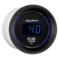 Autometer 52.4mm 1-100 PSI Black Digital Fuel Pressure Gauge - Burkken Auto Parts