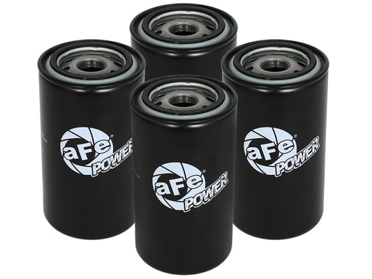 aFe ProGuard D2 Fluid Filters Oil F/F OIL 89-16 Dodge Diesel Trucks L6-5.9L/6.7L (td) (4 Pack) - Burkken Auto Parts