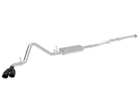 aFe Vulcan Series 3in 304SS Exhaust Cat-Back w/Blk Tip 2019 GM Silverado/Sierra 1500 L4-2.7L (t) - Burkken Auto Parts