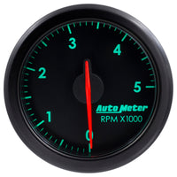 Autometer Airdrive 2-1/6in Tachometer Gauge 0-5K RPM - Black - Burkken Auto Parts