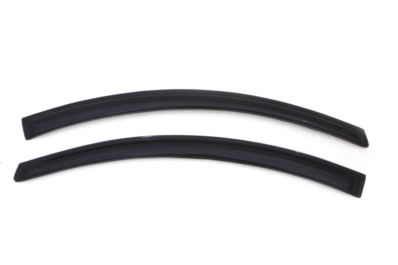 AVS 98-10 Volkswagen Beetle Ventvisor Outside Mount Window Deflectors 2pc - Smoke - Burkken Auto Parts