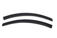 AVS 98-10 Volkswagen Beetle Ventvisor Outside Mount Window Deflectors 2pc - Smoke - Burkken Auto Parts