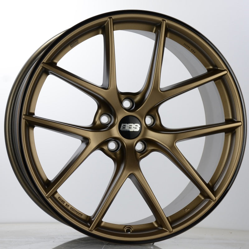 BBS CI-R 19x9 5x120 ET44 Bronze Rim Protector Wheel -82mm PFS/Clip Required - Burkken Auto Parts