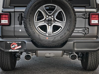 aFe Rebel Series 409 Stainless Steel Cat-Back Exhaust 18-21 Jeep Wrangler JL 2.0L (t) - Polished Tip - Burkken Auto Parts