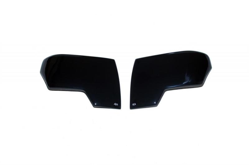 AVS 04-12 Chevy Colorado Headlight Covers - Black - Burkken Auto Parts