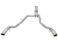 aFe MACHForce XP Exhaust Cat-Back SS-409 2017 Ford F-150 Raptor V6-3.5L (tt) w/ Polished Tips - Burkken Auto Parts