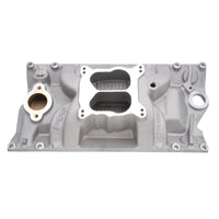Edelbrock Manifold SBC Performer RPM Vortec Marine As-Cast - Burkken Auto Parts