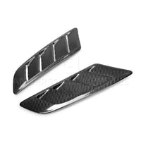Anderson Composites 2015-2017 Ford Mustang Type-AB Carbon Fiber Hood Vents - Burkken Auto Parts