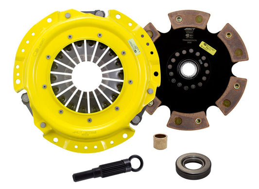ACT 1991 Nissan 240SX XT/Race Rigid 6 Pad Clutch Kit - Burkken Auto Parts