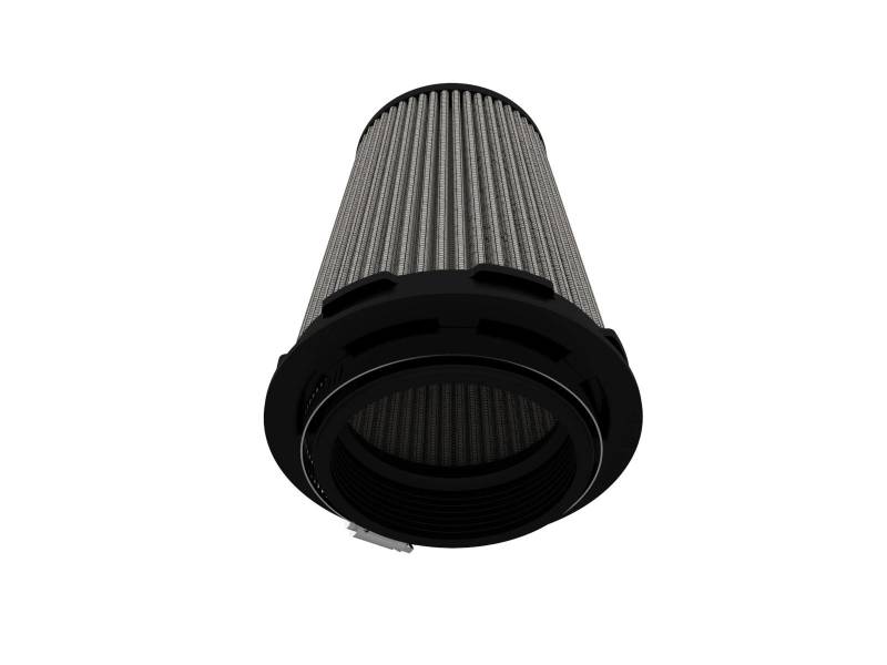 aFe MagnumFLOW Pro DRY S Air Filter 3-1/2in F x 5in B x 3-1/2in T x 6in H (Pair) - Burkken Auto Parts