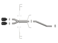 aFe Takeda 2.5in 304SS Axle-Back Exhaust System 17-19 Honda Civic Type R L4-2.0L (t) - Black Tip - Burkken Auto Parts