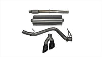 Corsa 14-17 Chevy Silverado 5.3L V8 CC / SB 3in Single Side Exit Touring Cat-Back Exhaust Black Tips - Burkken Auto Parts