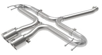 aFe Takeda 2-1/2in 304 SS Axle-Back Exhaust w/Polished Tips 17-20 Honda Civic Sport L4-1.5L (t) - Burkken Auto Parts