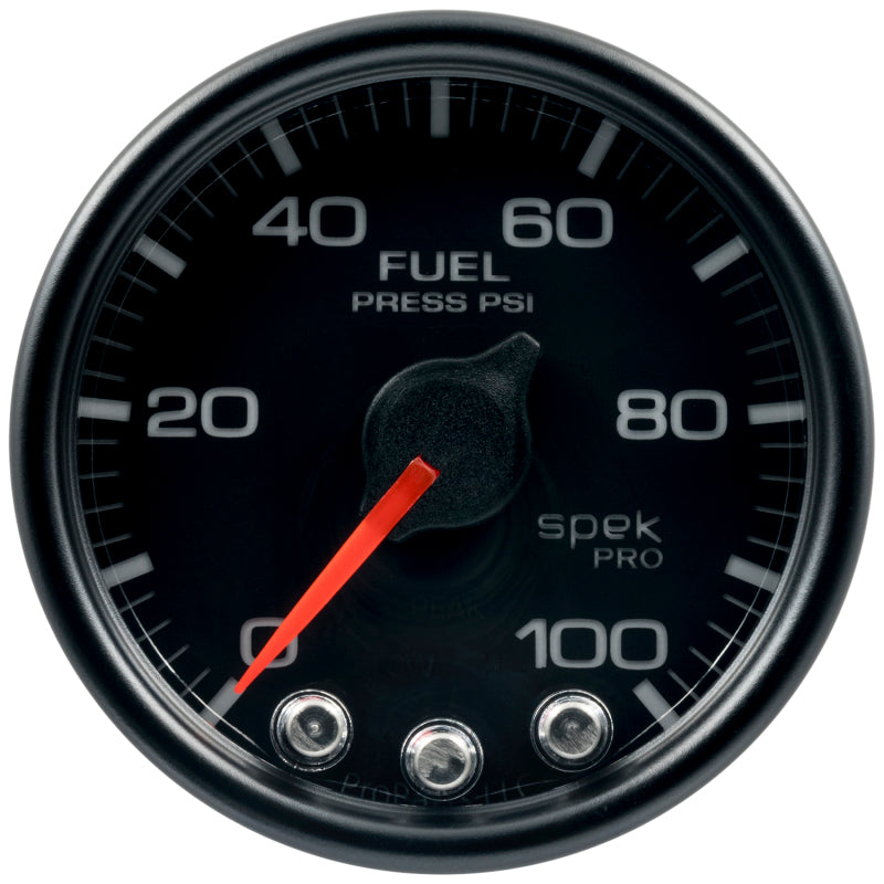 Autometer Spek-Pro - Nascar 2-1/16in Fuel Press 0-100 psi Bcb Ecu - Burkken Auto Parts
