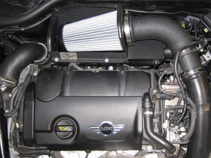 aFe MagnumFORCE Intake Stage-2 Pro DRY S 11-13 Mini Cooper S L4-1.6L (Turbo) - Burkken Auto Parts