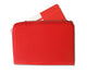 Akrapovic Leather Zip Notebook (S) - Red - Burkken Auto Parts