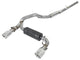 aFe Takeda 3in 304 SS Cat-Back Exhaust w/ Polished Tip 16-18 Ford Focus RS 2.3L (t) - Burkken Auto Parts
