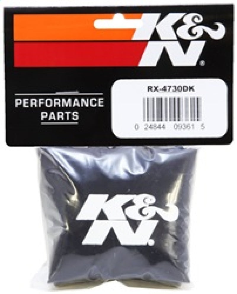 K&N Drycharger Air Filter Wrap Black RX-4730 - Burkken Auto Parts