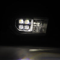 AlphaRex 07-13 Toyota Tundra / 08-17 Sequoia NOVA LED Proj HL Black w/Actv Light Seq. Sig + DRL - Burkken Auto Parts