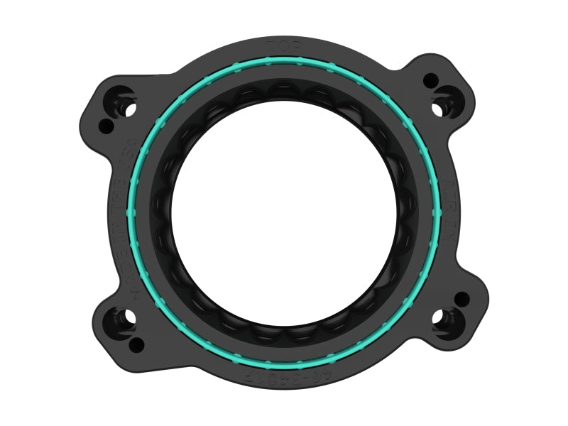 aFe 2020 Vette C8 Silver Bullet Aluminum Throttle Body Spacer / Works With Factory Intake Only - Blk - Burkken Auto Parts