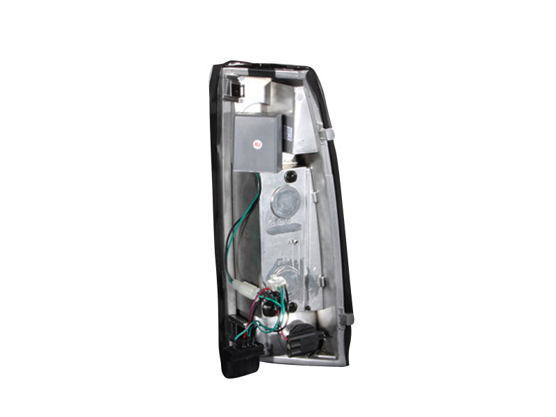 ANZO 1999-2000 Cadillac Escalade LED Taillights Black - Burkken Auto Parts