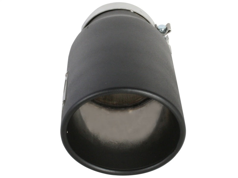 aFe MACH Force-XP 409 SS Right Side Single Wall Exhaust Tip 5in Inlet x 7in Outlet x 15in L - Burkken Auto Parts