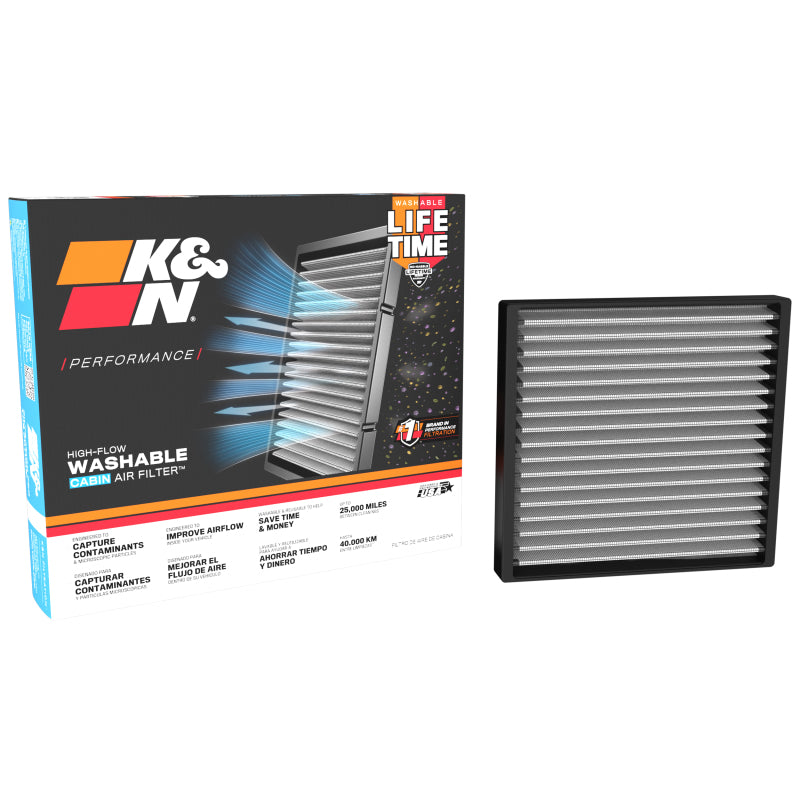 K&N 13-15 Audi A3 1.6L/1.8L/2.0L / 12-15 VW Golf VII 1.6L/2.0L Cabin Air Filter - Burkken Auto Parts