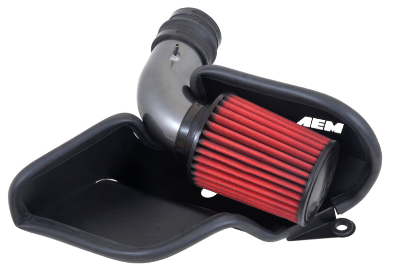 AEM 11-14 Volkswagen Jetta 2.0L L4 - Cold Air Intake System - Gunmetal Gray - Burkken Auto Parts
