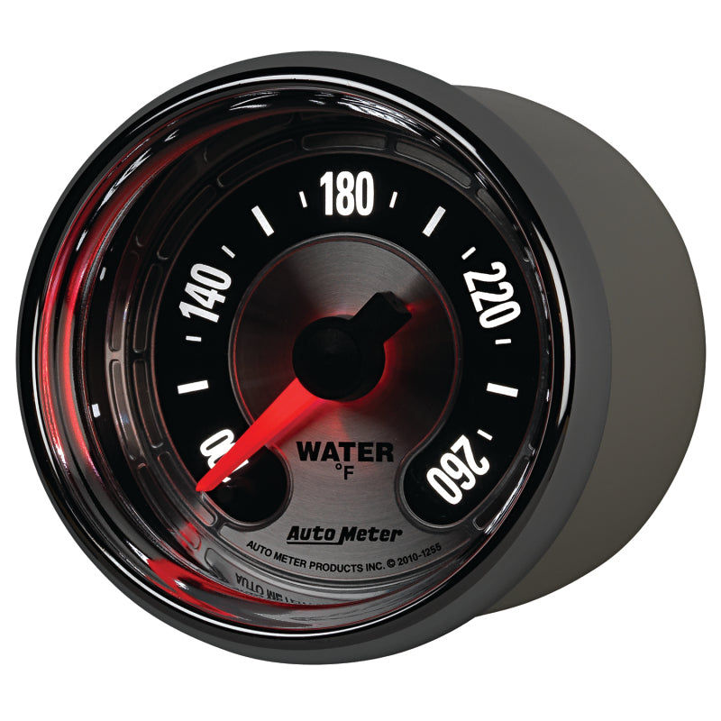 Autometer American Muscle 52mm Full Sweep Electric 100-260 Deg F Water Temperature Gauge - Burkken Auto Parts