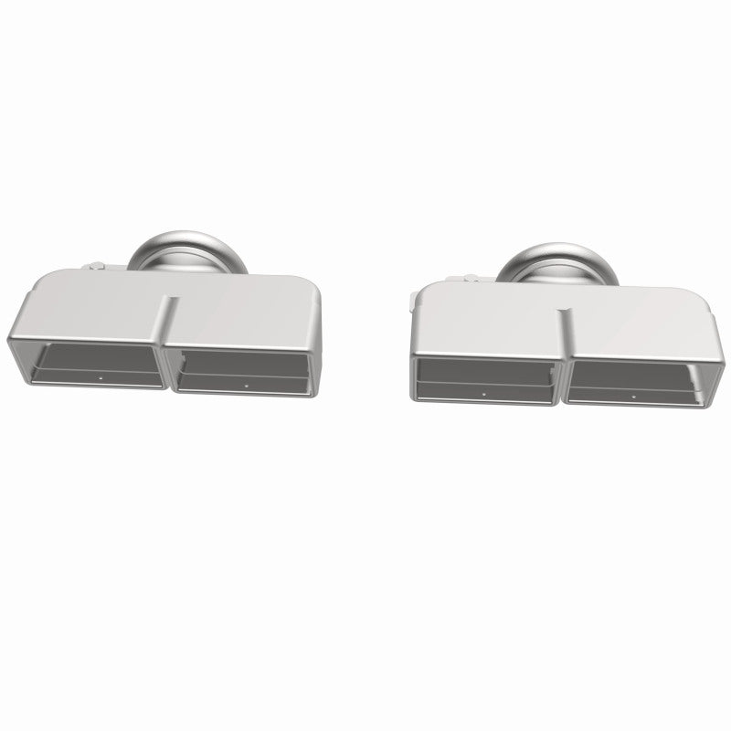 MagnaFlow Tip 1-Set Quad Square - Burkken Auto Parts